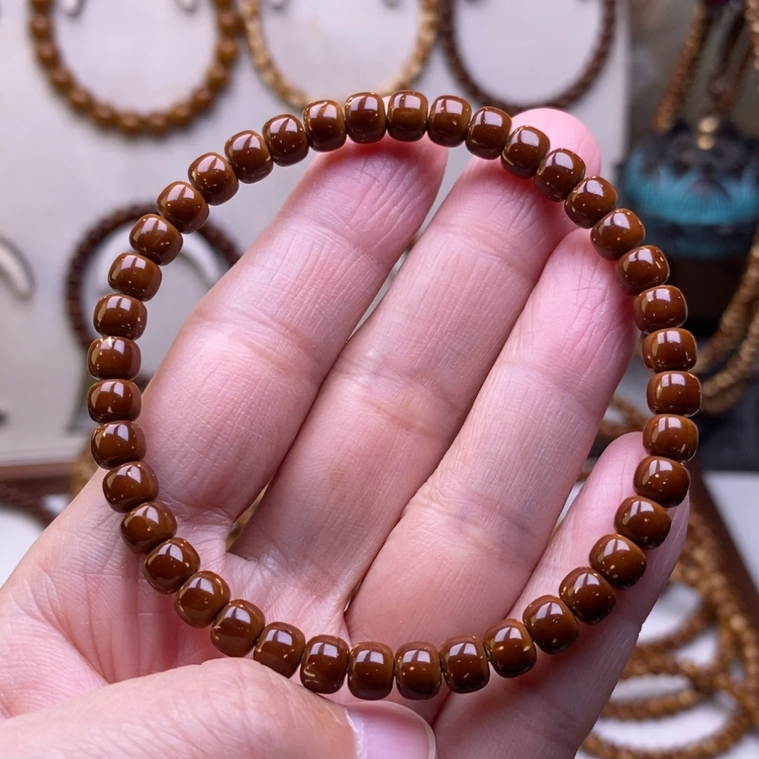 紫金鼠手串精工鼠尖纯肉65高油密精品