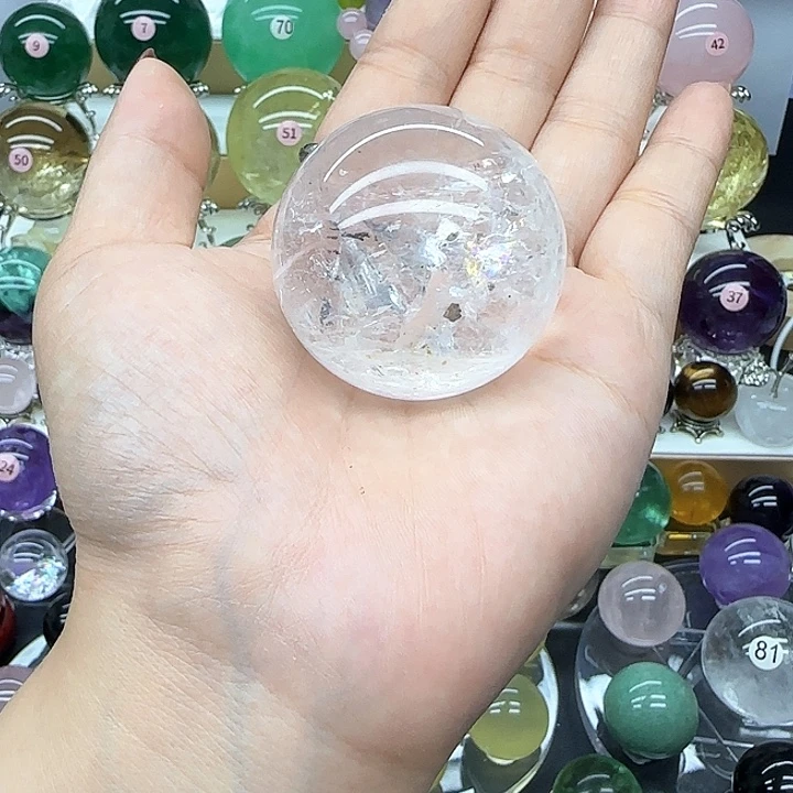 水晶未镶嵌珠宝半成品