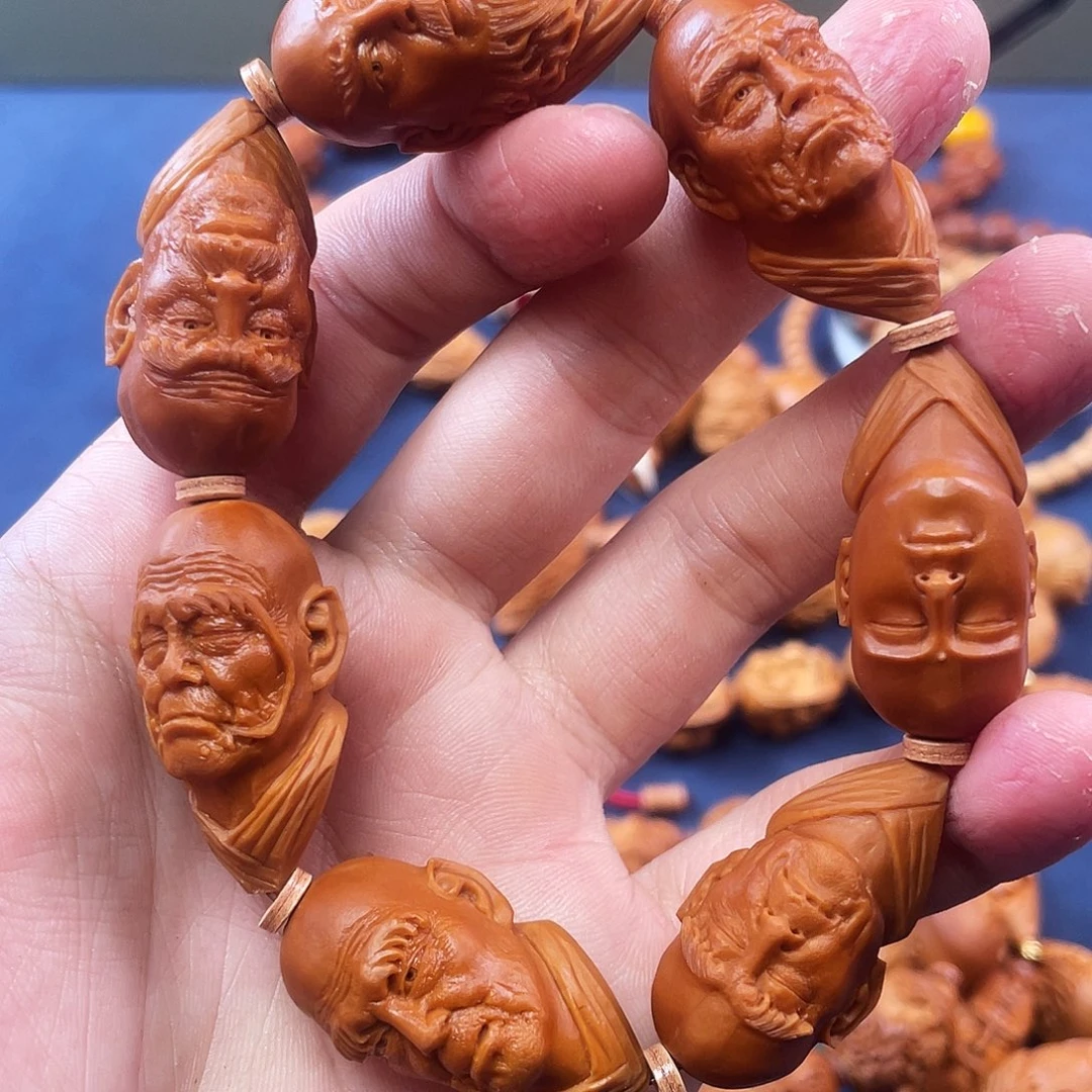 手串/手链橄榄核七星罗汉