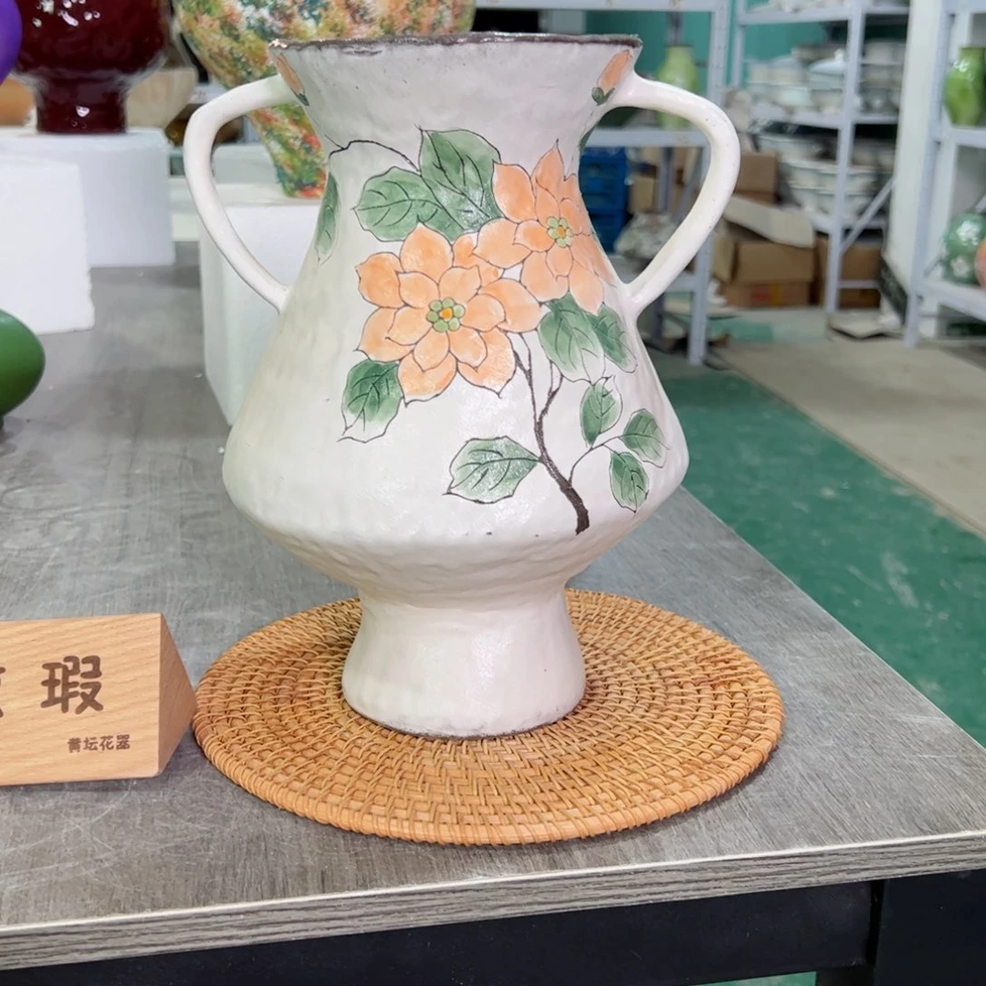 红陶用****雨口12高27无孔