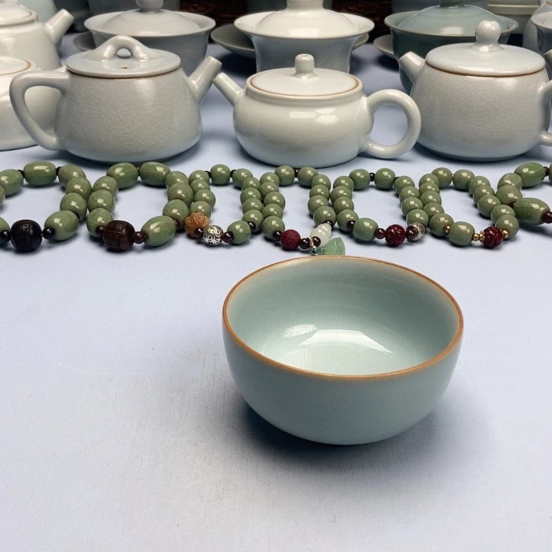 杯天青罗汗杯原矿原釉原产地