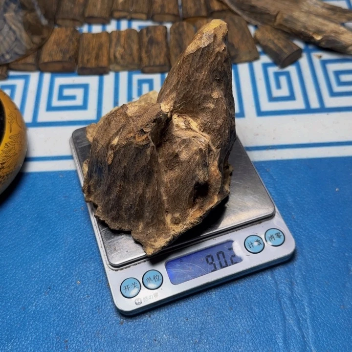 木释*慕手工艺雕塑根雕木方板材90克