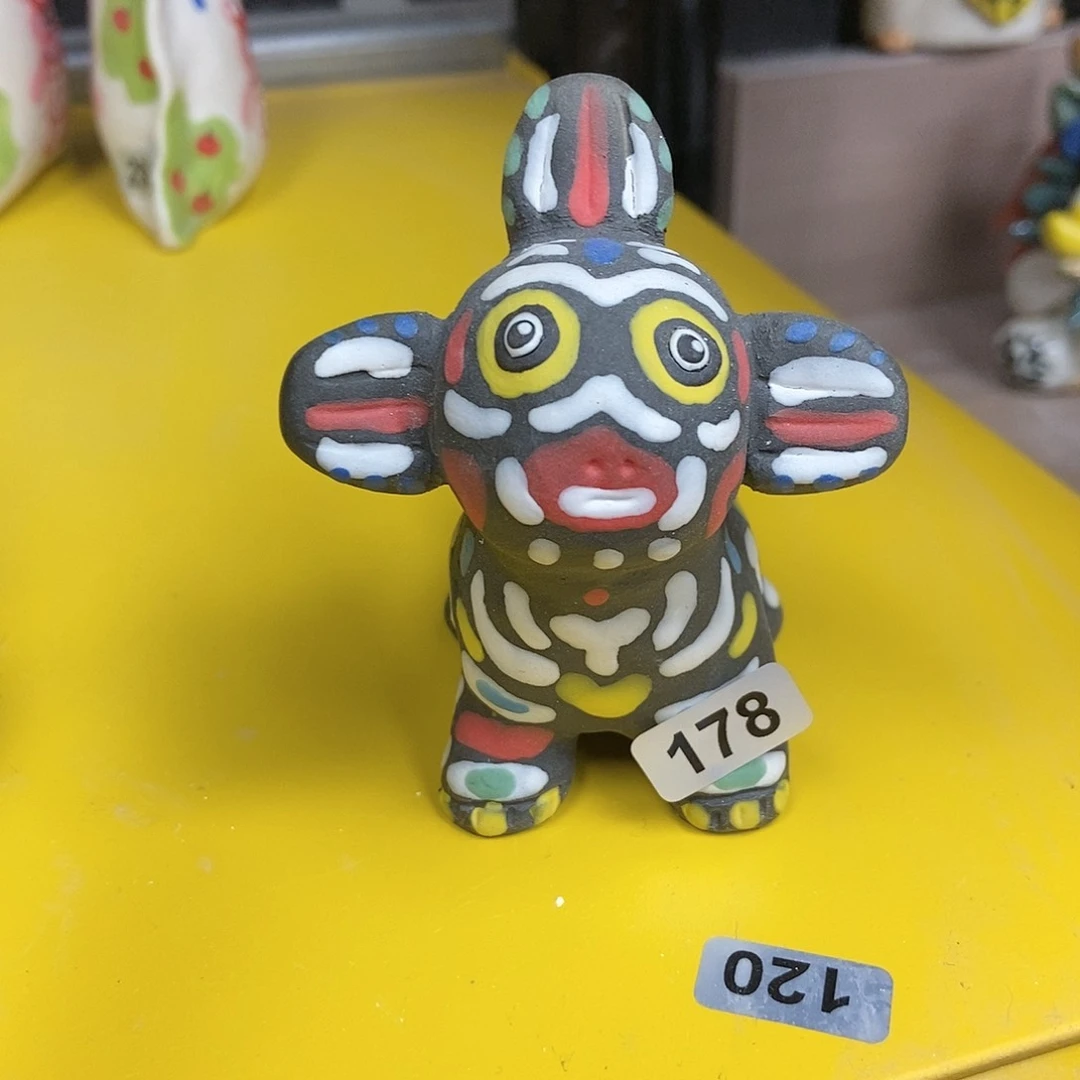 摆件直播间手工抽象陶瓷摆件178