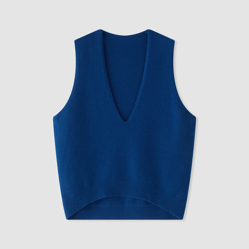 【冬姐自主品牌】VOR 2/26 7针大钩 2条纱线100%绵羊毛衫 V25300545