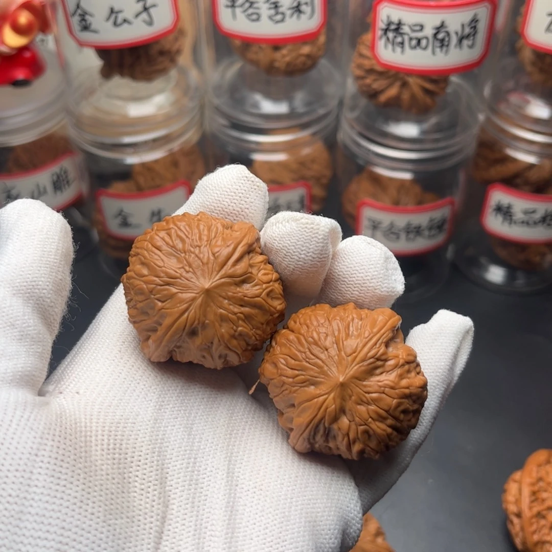 把件文玩核桃39圆球铁锤妹妹