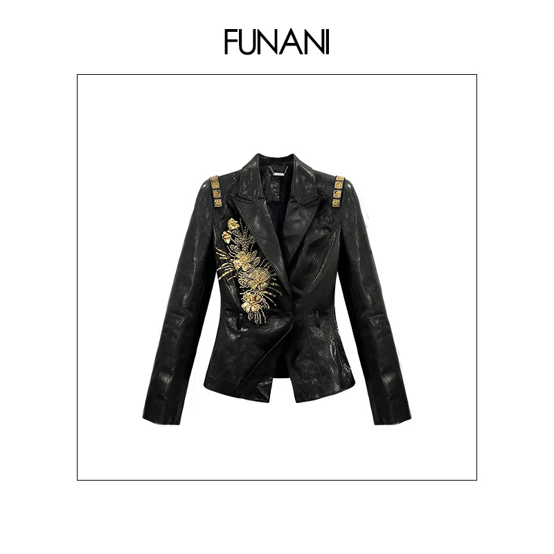 【FUNANI】 轻奢法式高级感重工原创设计感  外套XG2530366