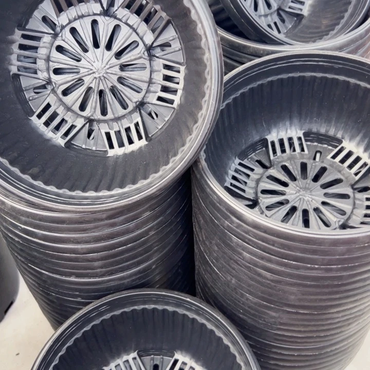 树脂黑聚宝盆口21高10一组20