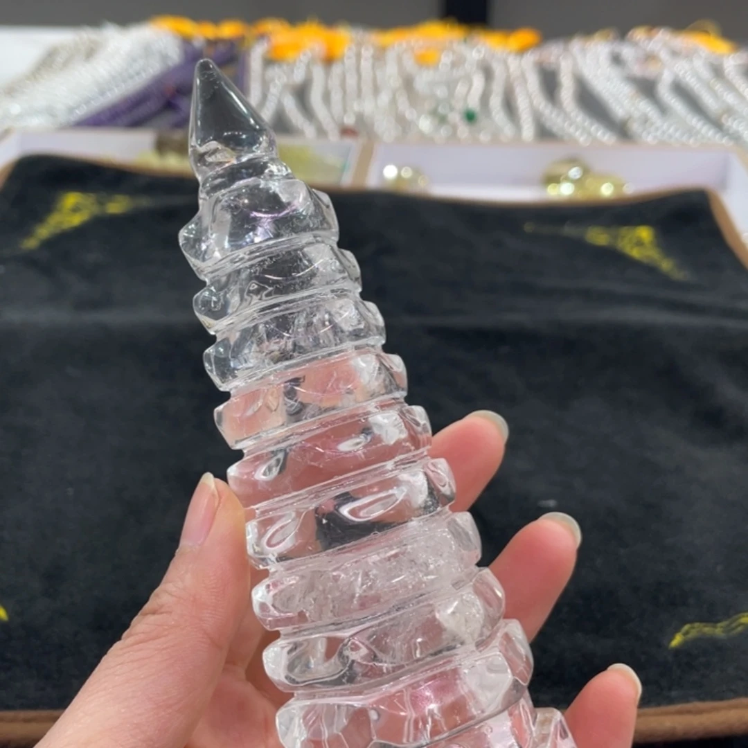 水晶摆件水晶未镶嵌生****者