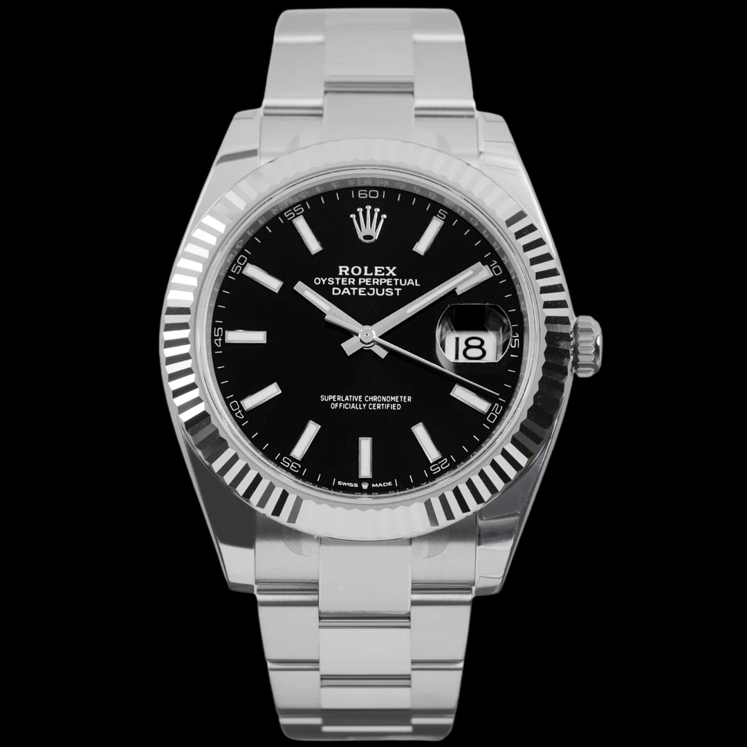 99新 Rolex/劳力士 大牛/未使用全套/126334黑条/41盘/