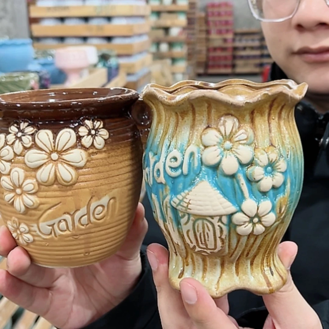 【闪购商品】陶瓷花盆