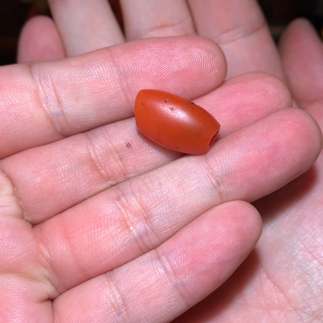 金***泰玛瑙/玉髓未镶嵌老南红勒子1200