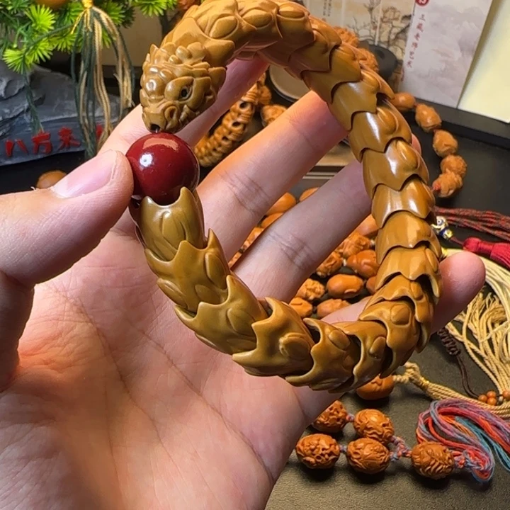 符***酒橄榄核手串/手链龙骨