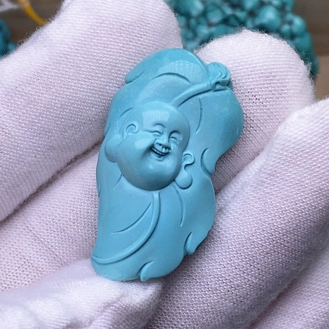 未镶嵌绿松石珠宝奇石