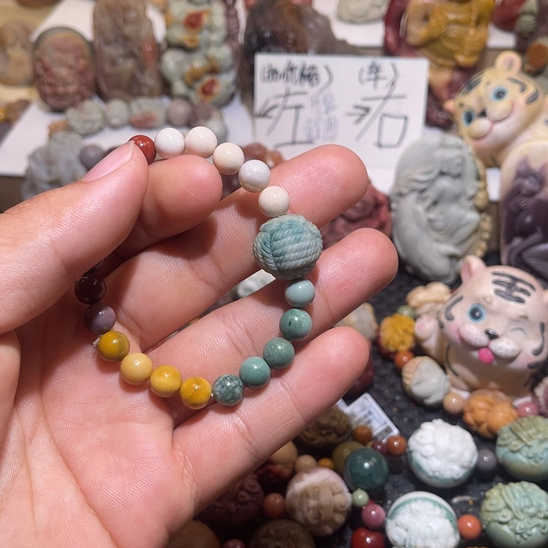 未镶嵌手串石英质玉