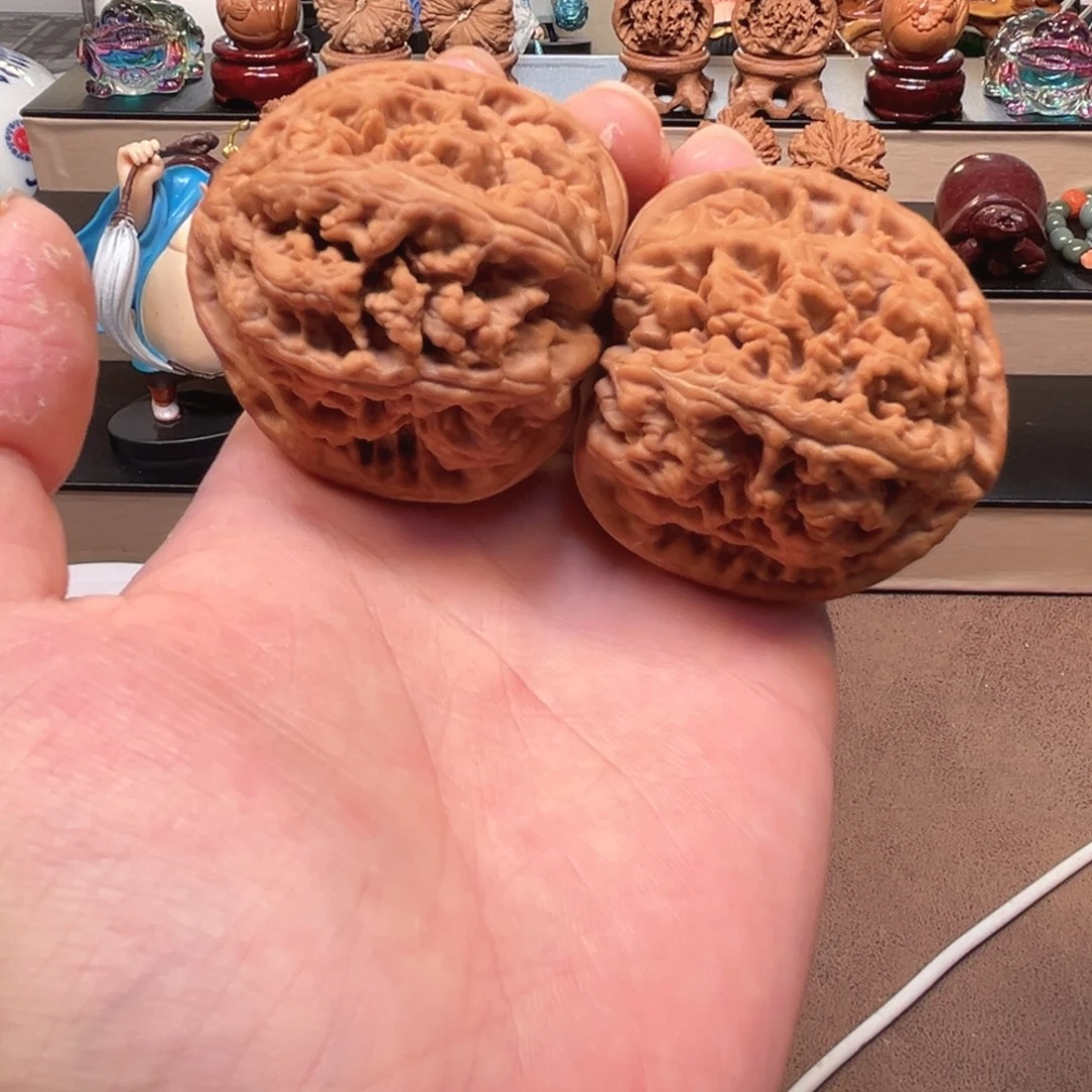 桃核把件48嘎嘎沉大粗筋