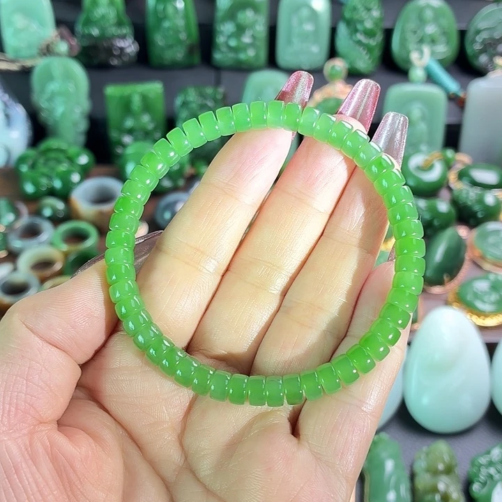 和田玉未镶嵌手串