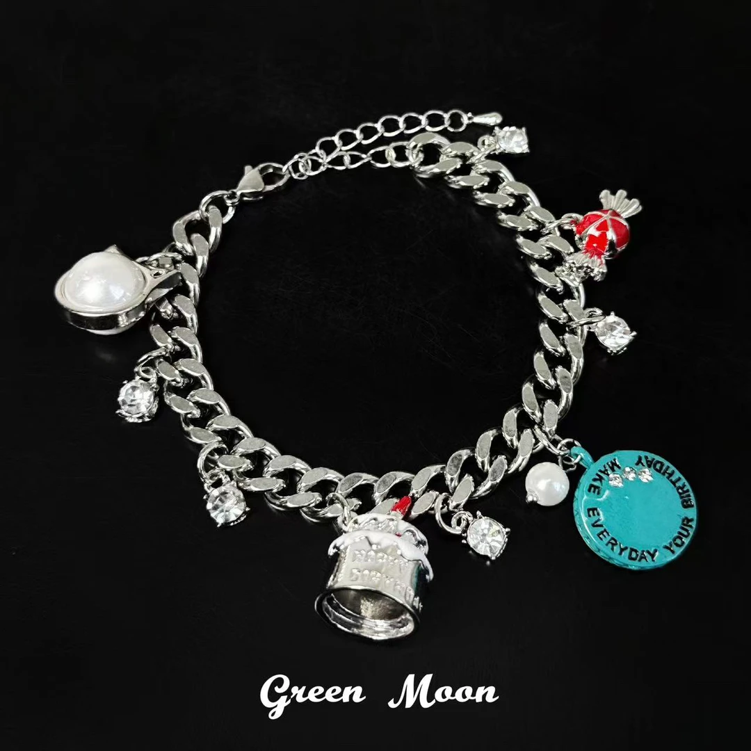 铜合金手链 【笑脸礼盒】精致优雅梦幻可爱原创手串高级B952