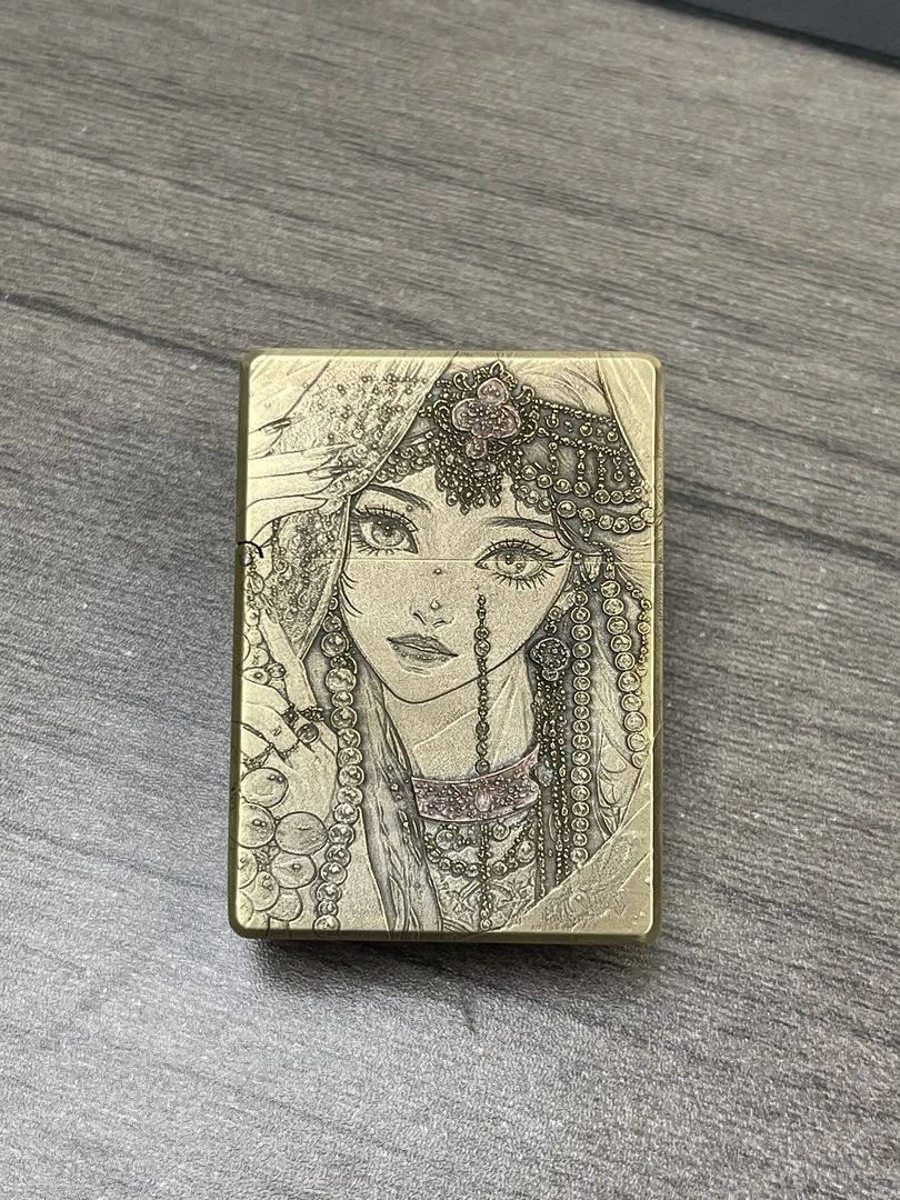 恒星STAR   ST9  西域二代   镶嵌   黄铜   煤油打火机