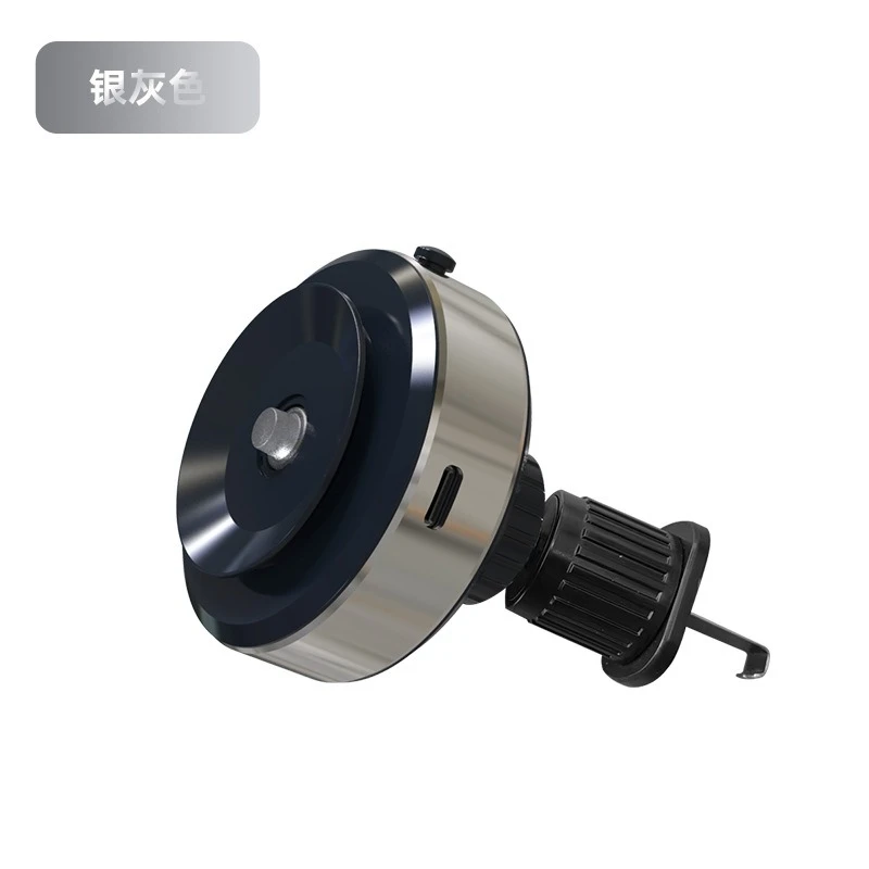 新款车载合金手机支架出风口汽车导航支架吸盘式智能手机固定架