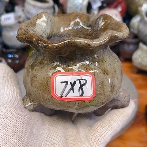 粗陶花盆手工手工花盆制作
