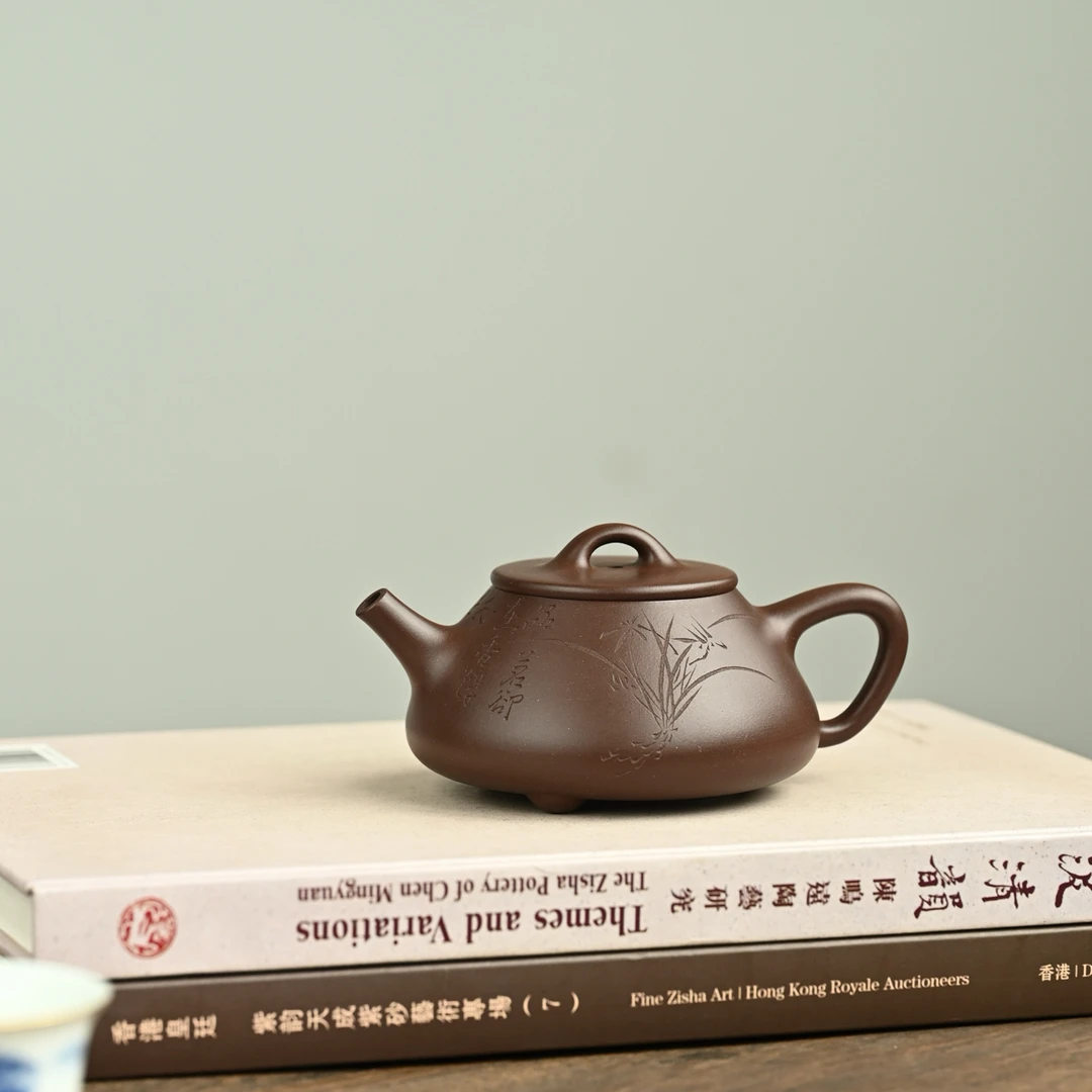 平盖石瓢·全手工 200cc 范泽锋高徒大拍陶手许欢作品