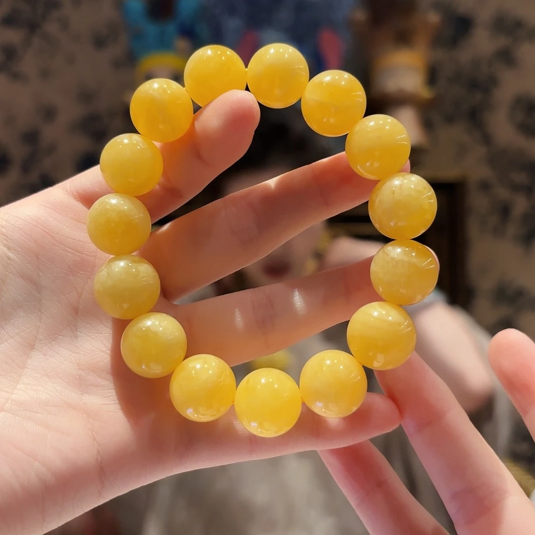 手链蜜蜡未镶嵌手串