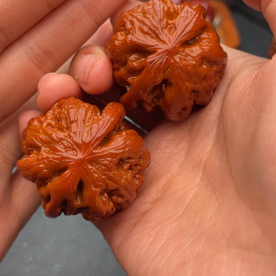 文玩核桃把件大粗筋