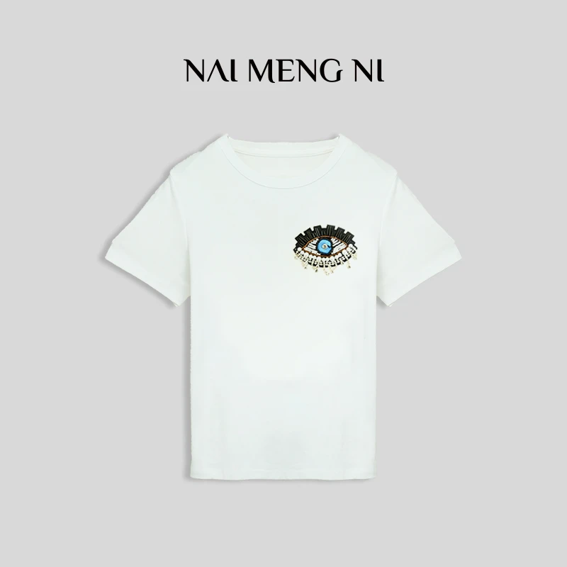 【二姐】26N2230  简约百搭圆领时尚女士休闲纯色打底T恤