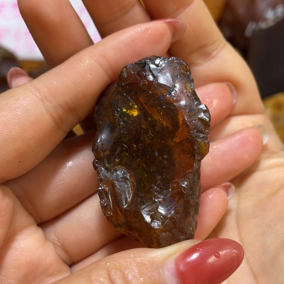 定制琥珀未镶嵌迟***i原石