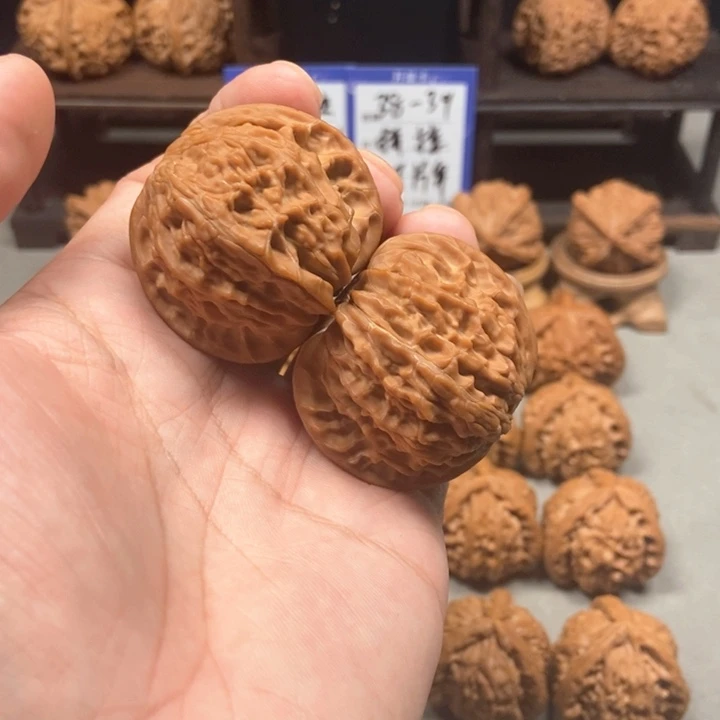 文玩核桃把件43正磨