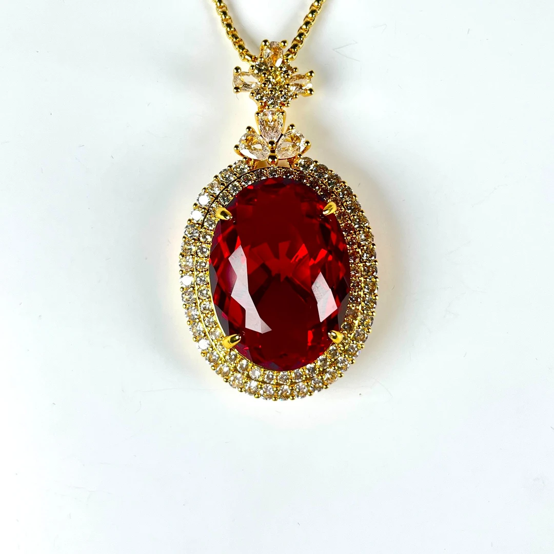 【兴旺专属】X006 精美红宝石吊坠 多样性发其一