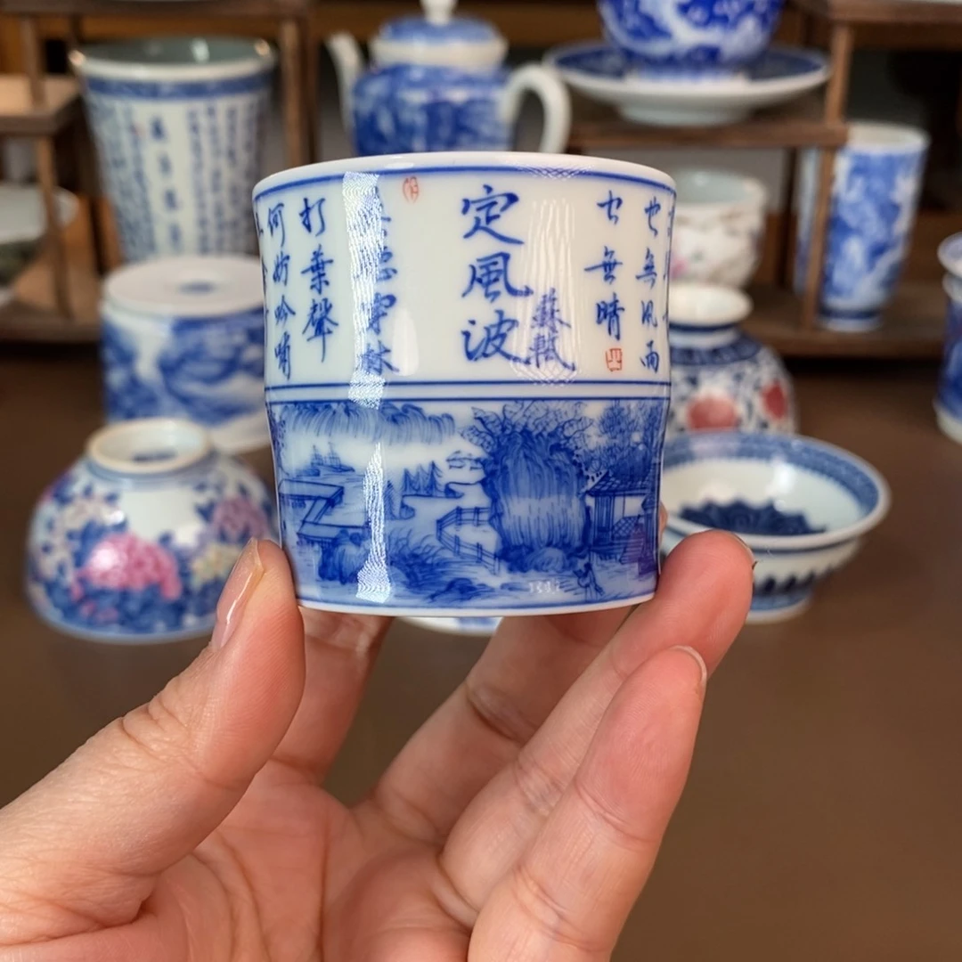 景德镇陶瓷手工手绘