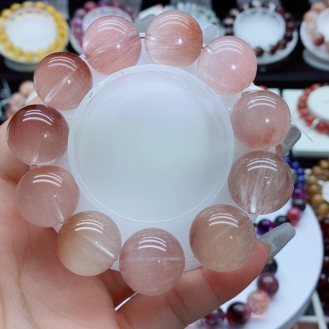 水晶未镶嵌手链兔毛