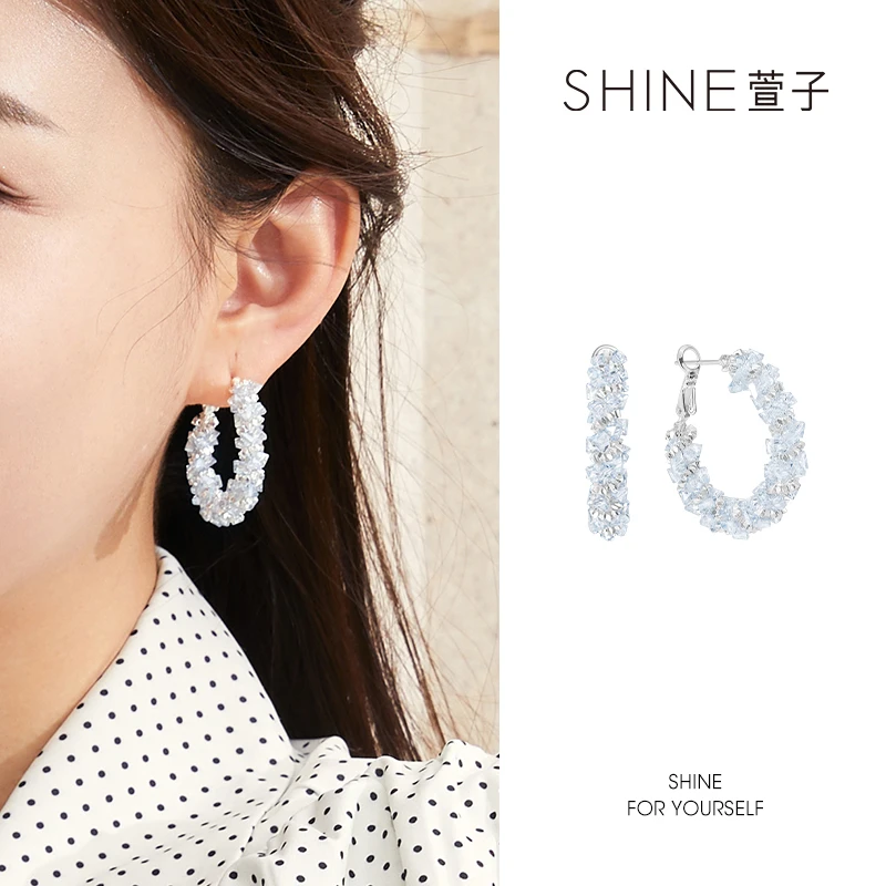 都市耳环简约优雅时尚轻奢气质小众耳饰