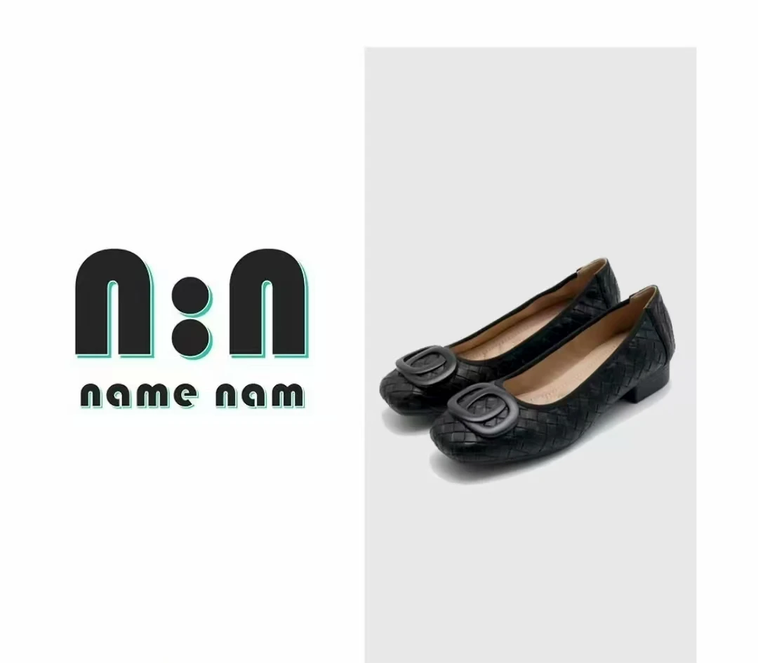 【品牌力荐】2025新款法式小香风女平跟粗跟一脚蹬女鞋701