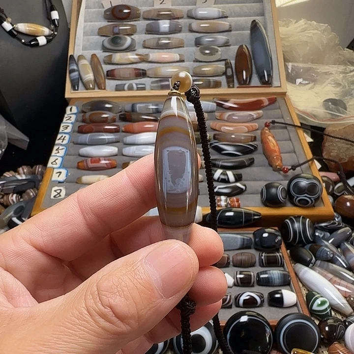 玛瑙/玉髓未镶嵌吊坠(不含链)