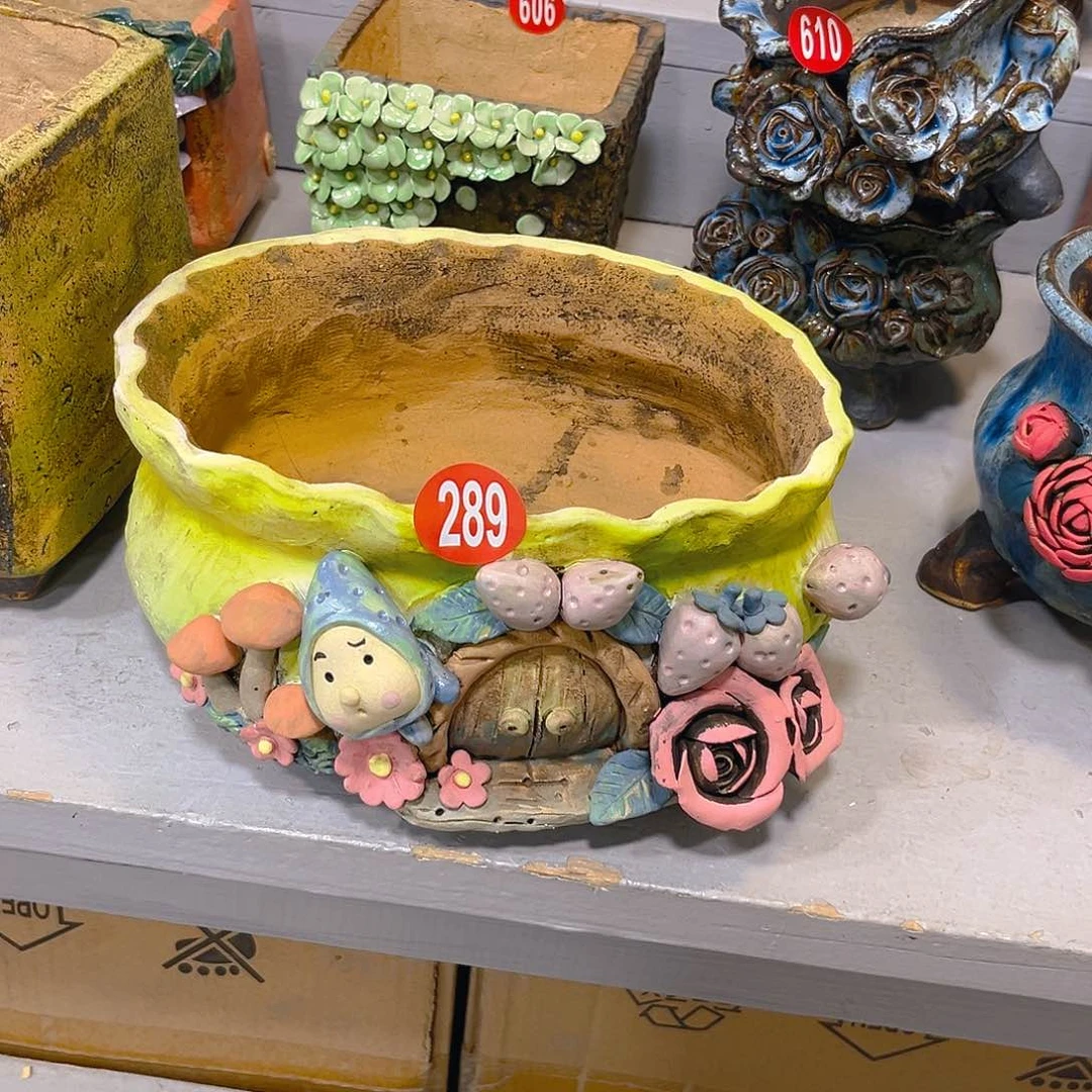 微瑕289 号陶然花盆厂家直销