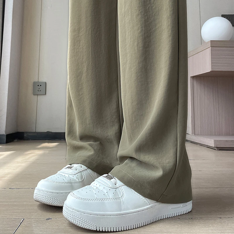 慵懒风山本裤女夏季薄款新款小个子阔腿裤高腰休闲宽松垂感直筒裤