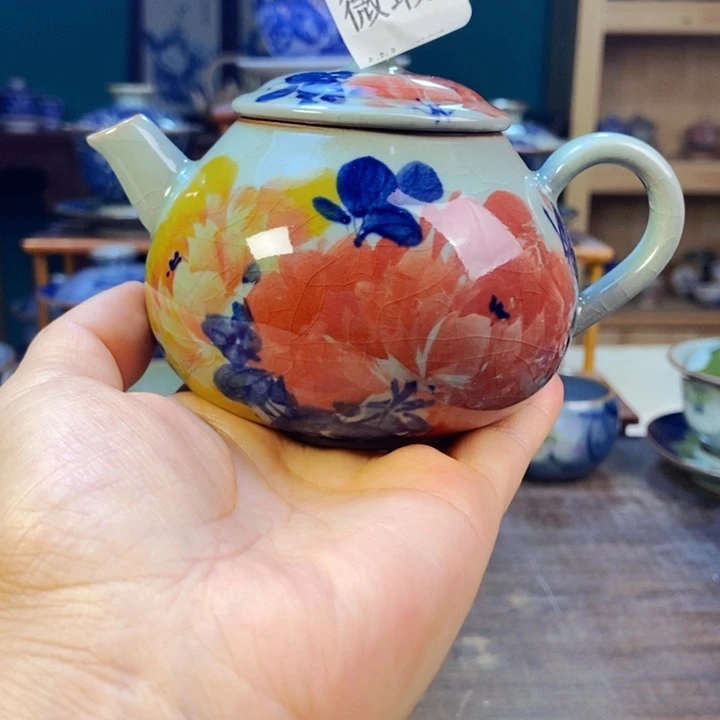 瓷片手工制作工艺精湛等