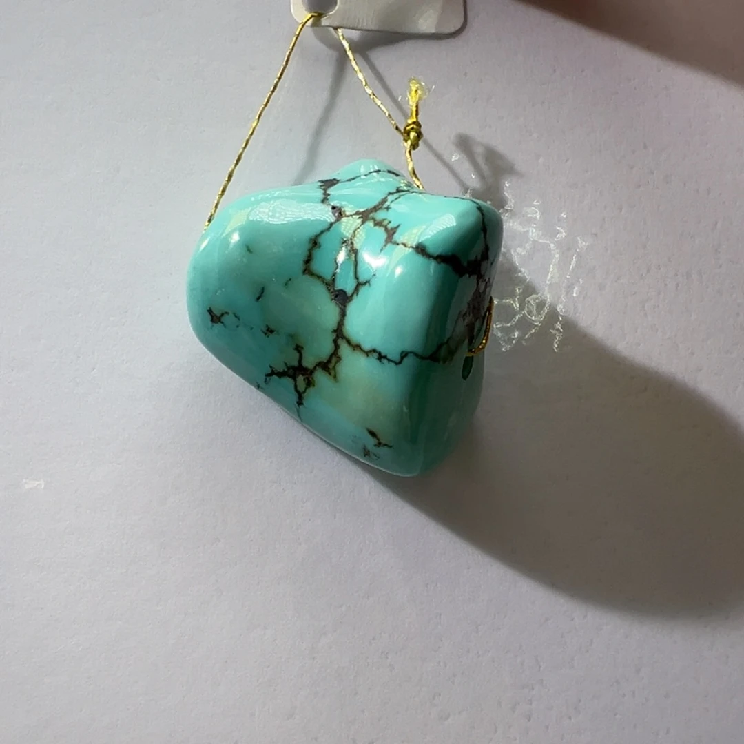 绿松石未镶嵌挂件