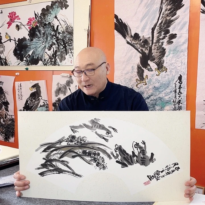 国画张圣敏先生纯手绘作品