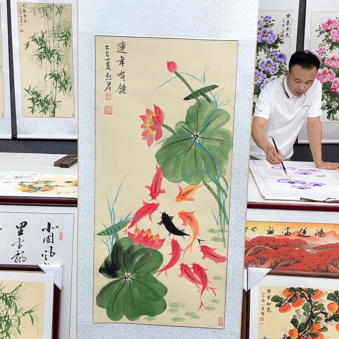 国画手绘作品手绘作品
