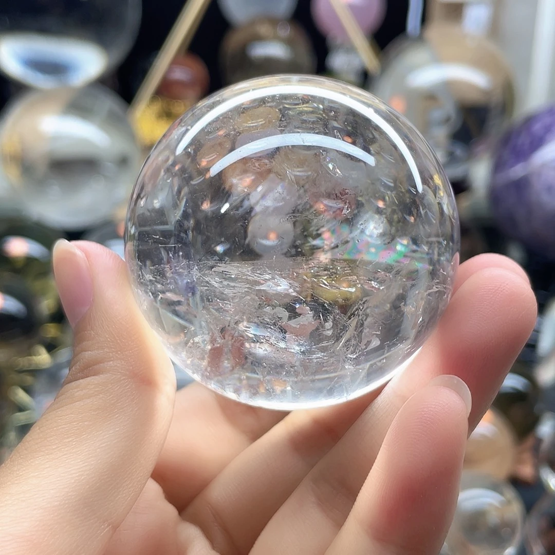 水晶未镶嵌珠宝半成品白水晶56