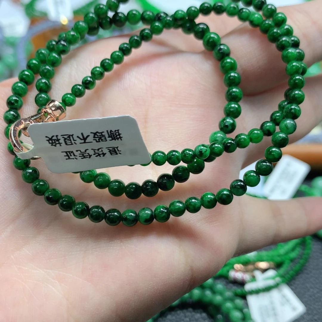 未镶嵌手链翡翠翡翠