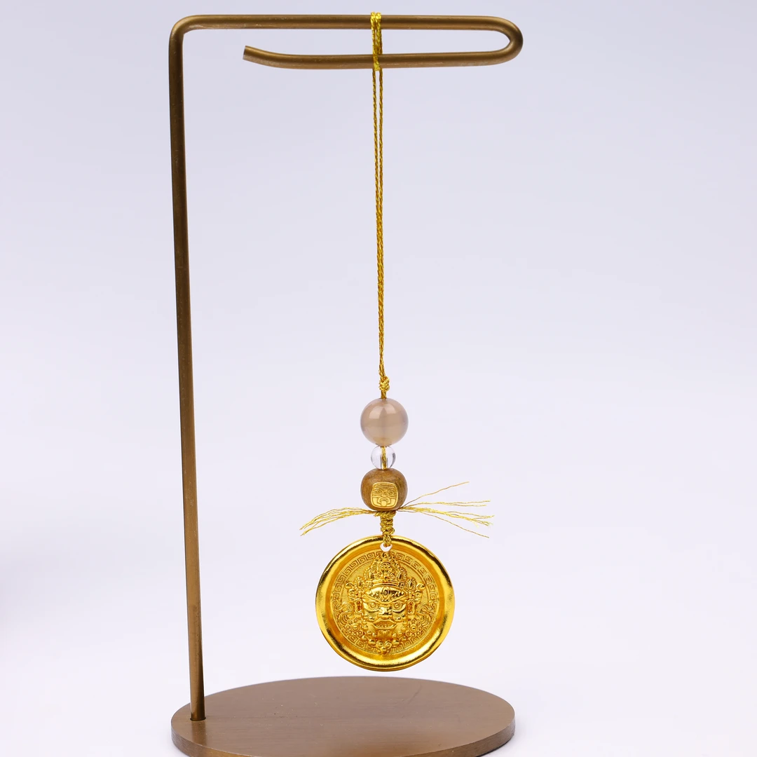 【心如甄选】黄财手机挂（最新设计款）YW061