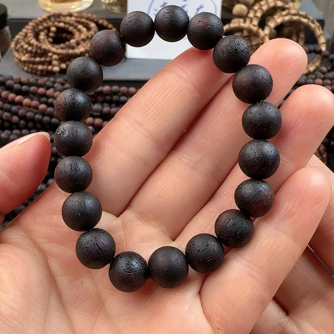 降真香手串/手链1.0紫棋糖结软油