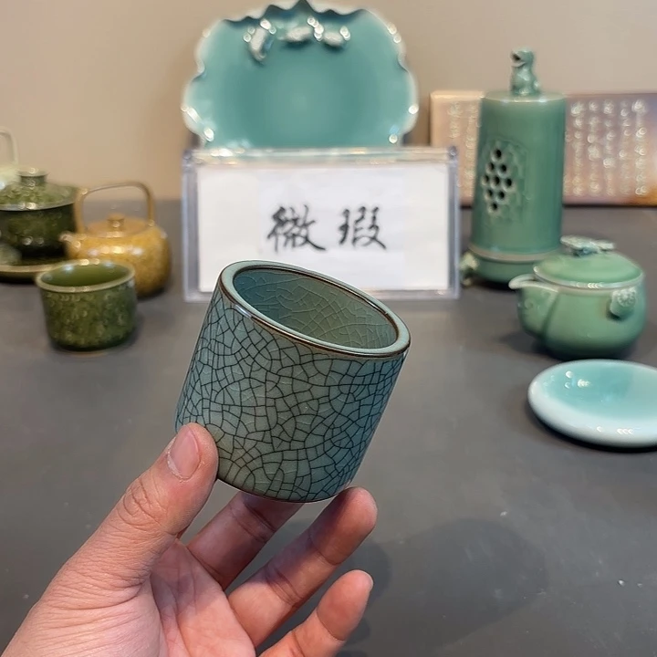 瓷片龙泉青瓷福利青瓷