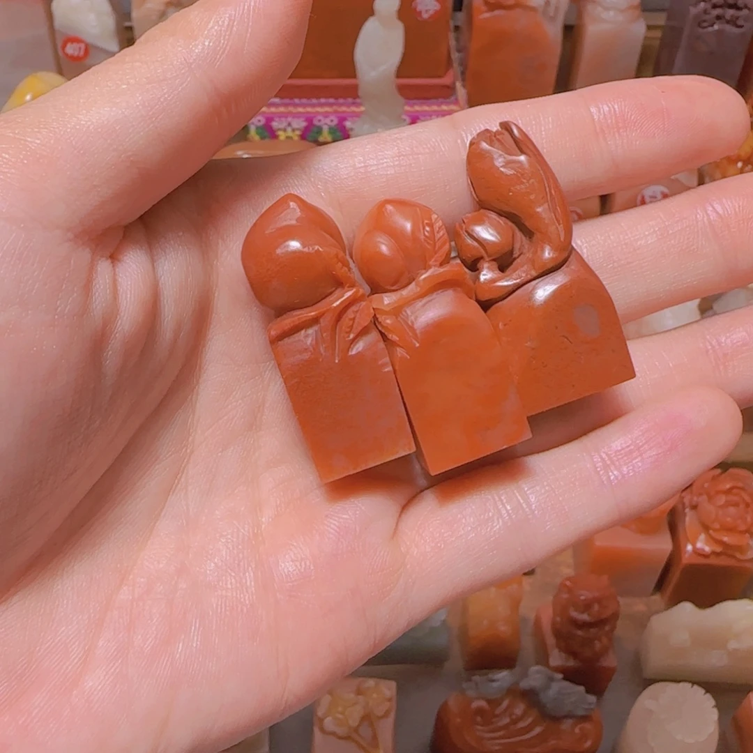 蝶***印石昌化石篆刻作品