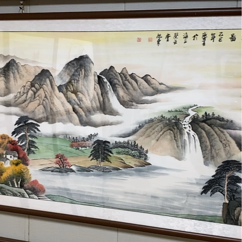 【闪购商品】国画手绘国画带框