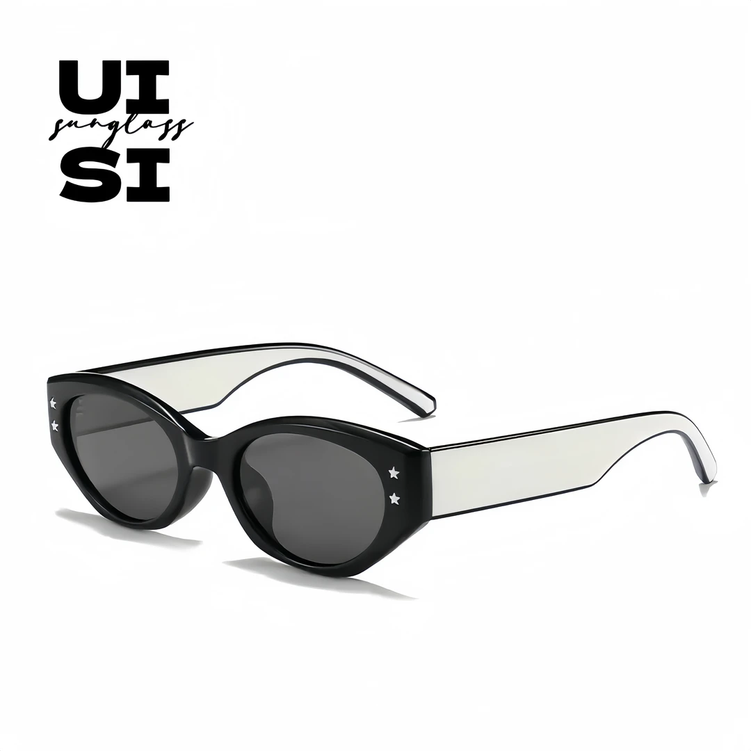 UISI高级感偏光链条时尚防紫外线太阳眼镜百搭网红女士复古潮流